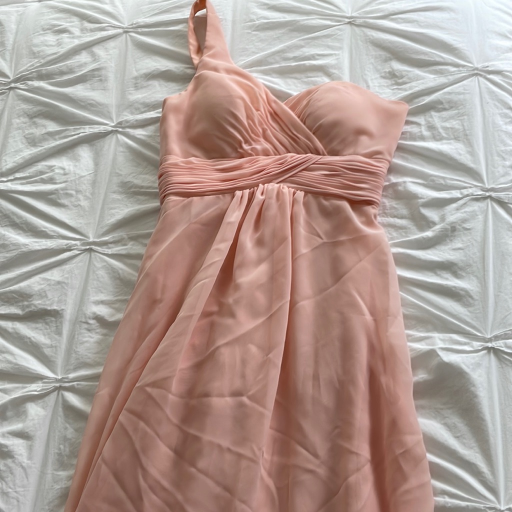 Christina Wu Bridesmaid Dress Size 2 Petal Pink